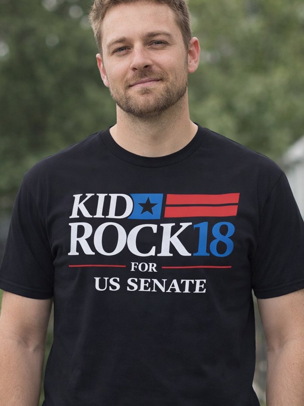 Kid Rock for Senate 18 short sleeve concert tshirt